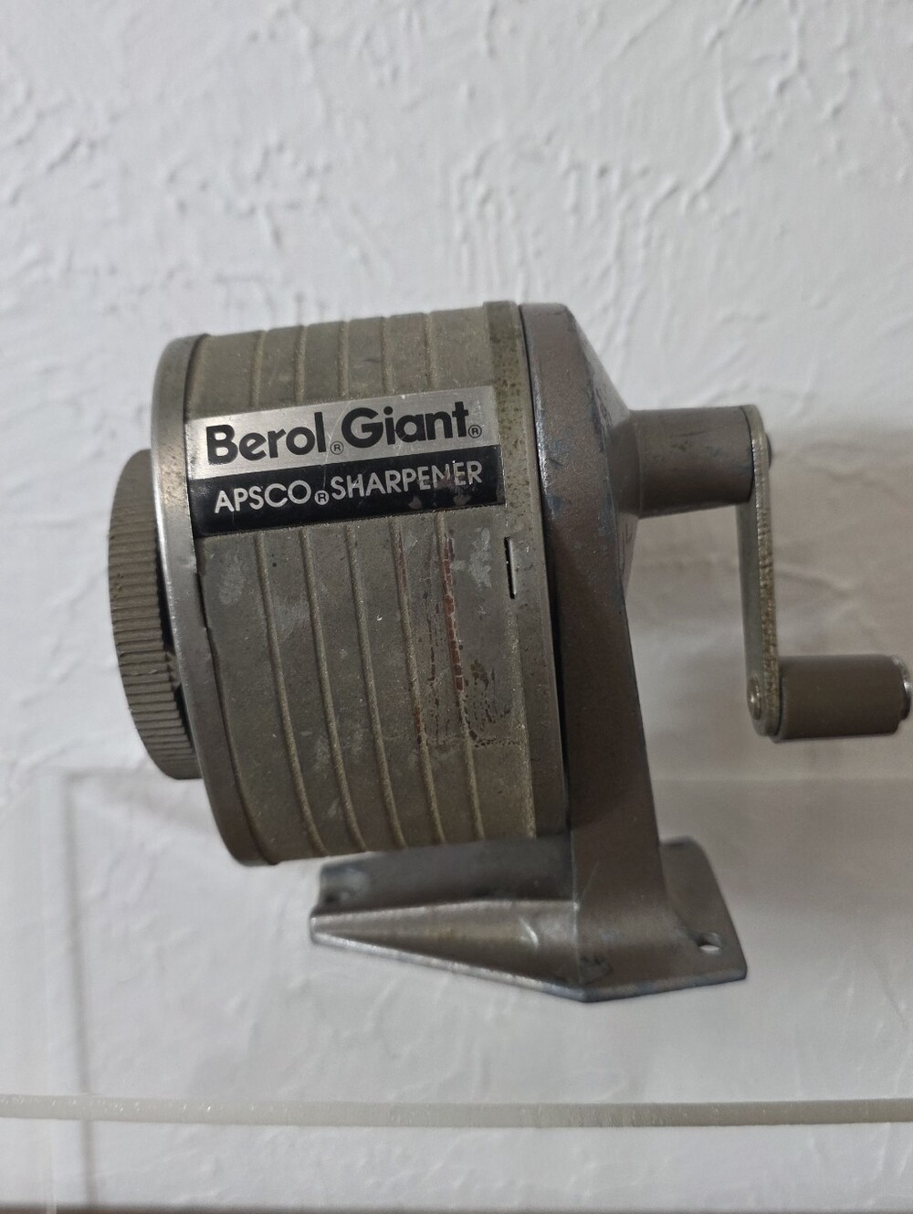 Vintage Berol Giant Aspco Pencil Sharpener 6 Hole Nostalgic